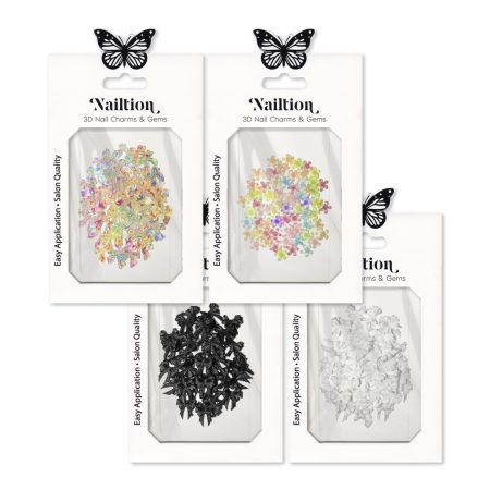 Assorted Nailtion 3D Nail Accessories